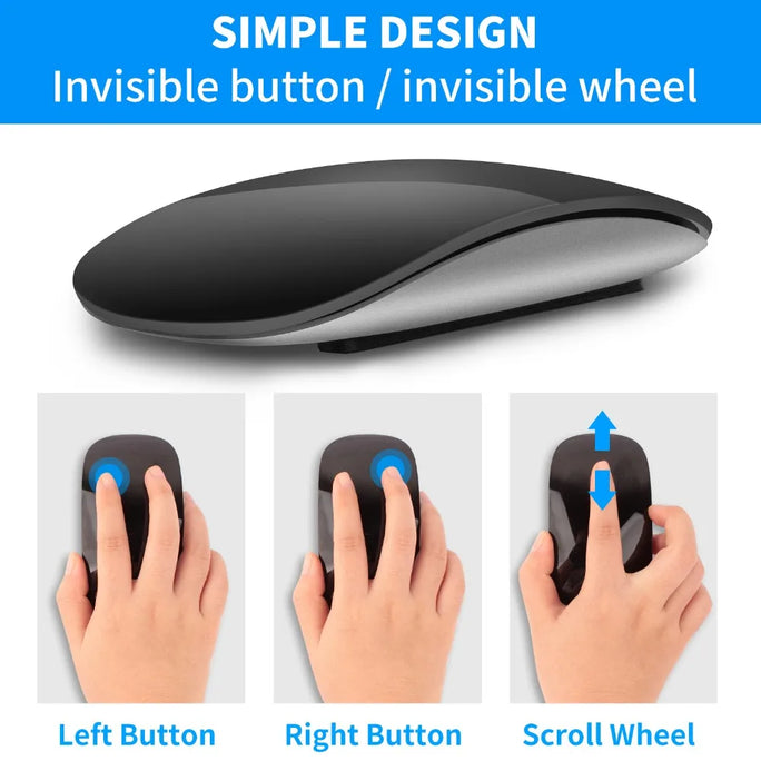 Silent Rechargeable Wireless Mouse